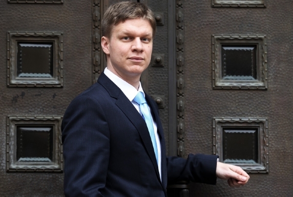Náměstek pražského primátora Tomáš Hudeček (TOP 09).