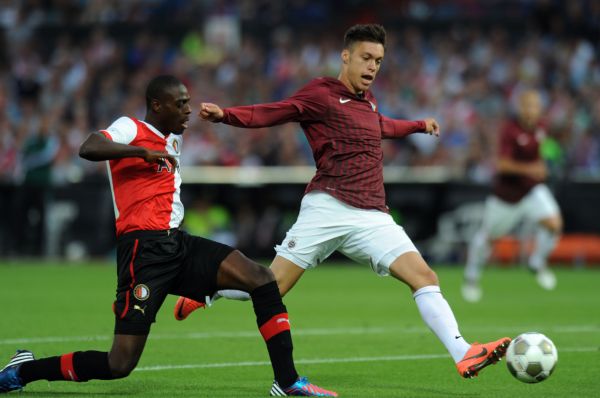 Útočník Václav Kadlec vstřelil dva góly, na výhru Sparty to nakonec nestačilo. Útočník Václav Kadlec vstřelil dva góly, na výhru Sparty to nakonec nestačilo.