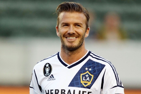 Anglický fotbalista David Beckham. Anglický fotbalista David Beckham.