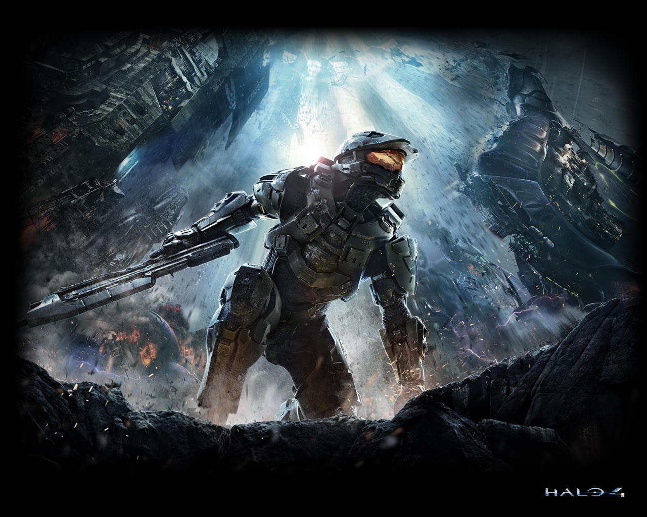 Oficiální wallpaper Halo 4.