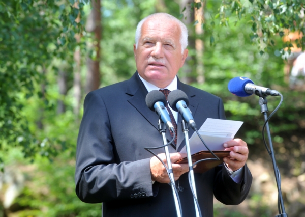 Prezident Václav Klaus.