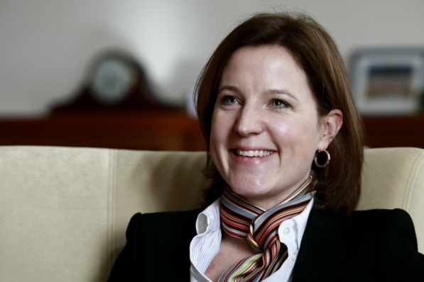 Vicepremiérka Karolína Peake.