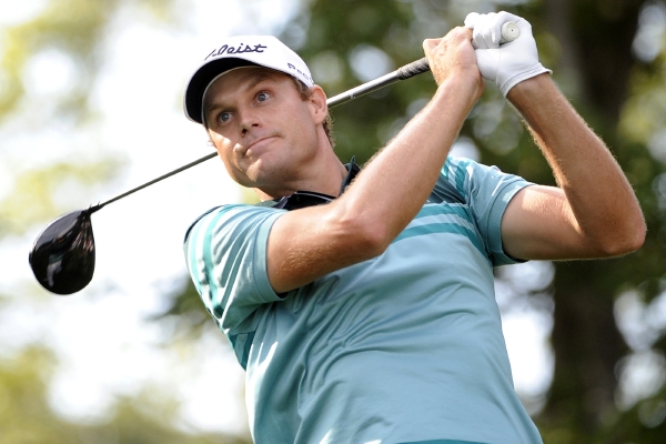 Americký golfista Nick Watney.