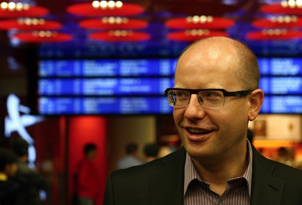 Šéf sociální demokracie Bohuslav Sobotka. Šéf sociální demokracie Bohuslav Sobotka.