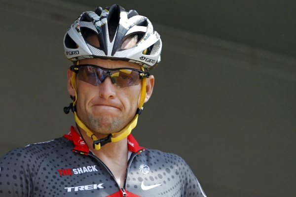 Legendární cyklista Lance Armstrong.
