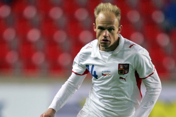 David Jarolím v dresu české reprezentace. David Jarolím v dresu české reprezentace.