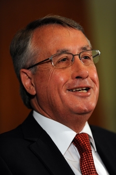Australský ministr financí Wayne Swan.