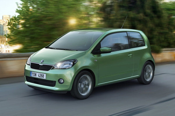 Nejmenší model mladoboleslavské automobilky Škoda Citigo.