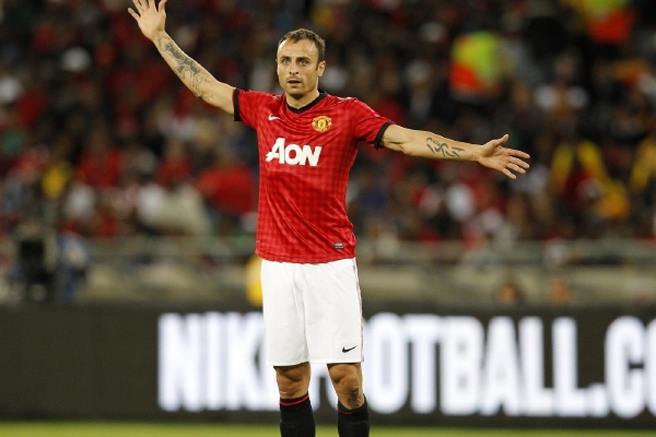 Bulharský fotbalista Dimitar Berbatov. Bulharský fotbalista Dimitar Berbatov.