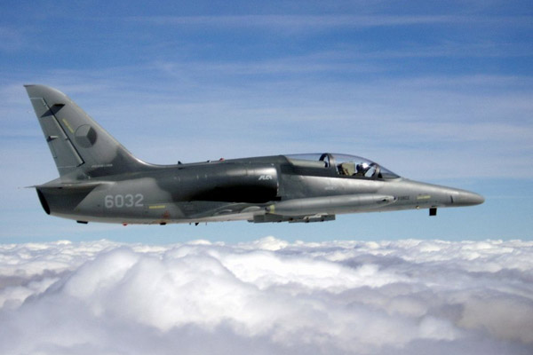 Stíhačka L-159 Alca. Stíhačka L-159 Alca.
