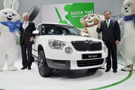 Škoda připravila pro moskevaský autosalon premiéru vozu Yeti Sochi.