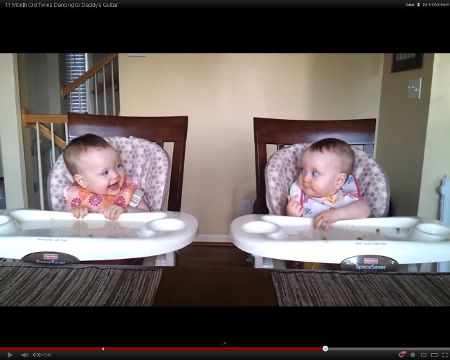 Tančící dvojčata jsou hitem serveru Viral Video Chart.