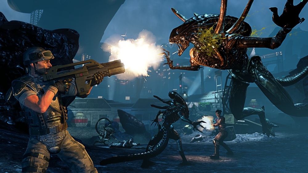 Oficiální obrázek z Aliens: Colonial Marines.