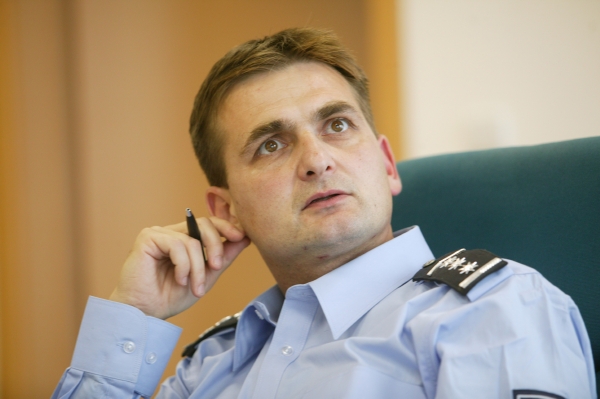Nový šéf policie Martin Červíček. Nový šéf policie Martin Červíček.