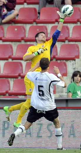 Především díky brankáři Tomáši Vaclíkovi udržela Sparta čisté konto.