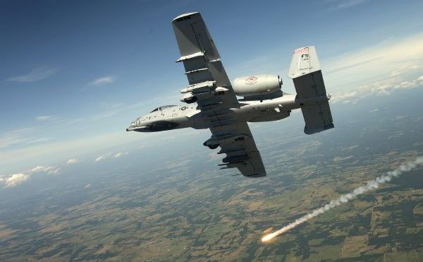 Americký A-10 Thunderbolt.