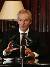 Bývalý britský premiér Tony Blair.