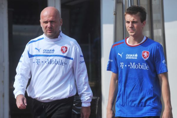 Darida společně s trenérem Bílkem. Darida společně s trenérem Bílkem.