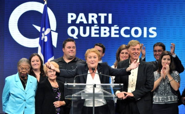 Volby v Québecu vyhráli separatisté. Volby v Québecu vyhráli separatisté.