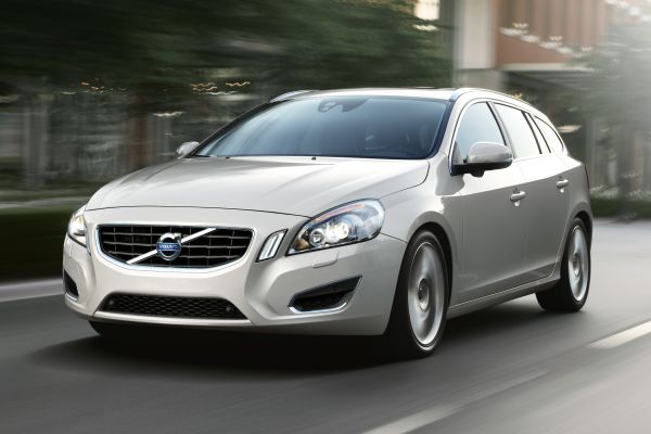 Jeden z modelů automobilky - Volvo V60.