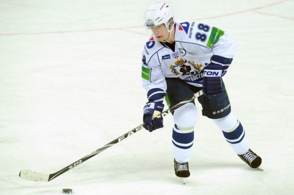 Hokejový útočník Jakub Petružálek.