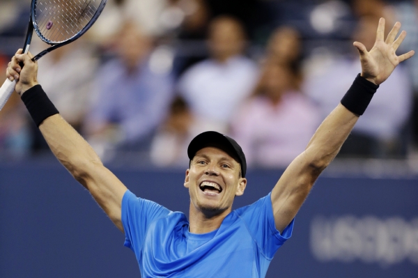 Tomáš Berdych touží po postupu do finále US Open.