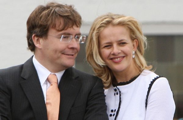 Princ Johan Friso s manželkou Mabel roku 2008.