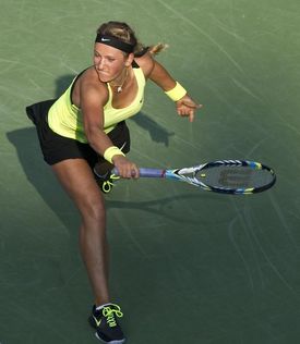 Světová jednička Viktoria Azarenková.