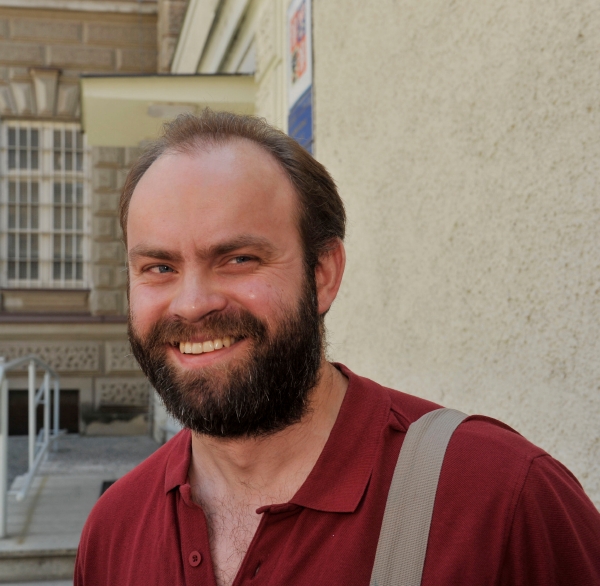 "Tykadlový řidič" Roman Smetana.