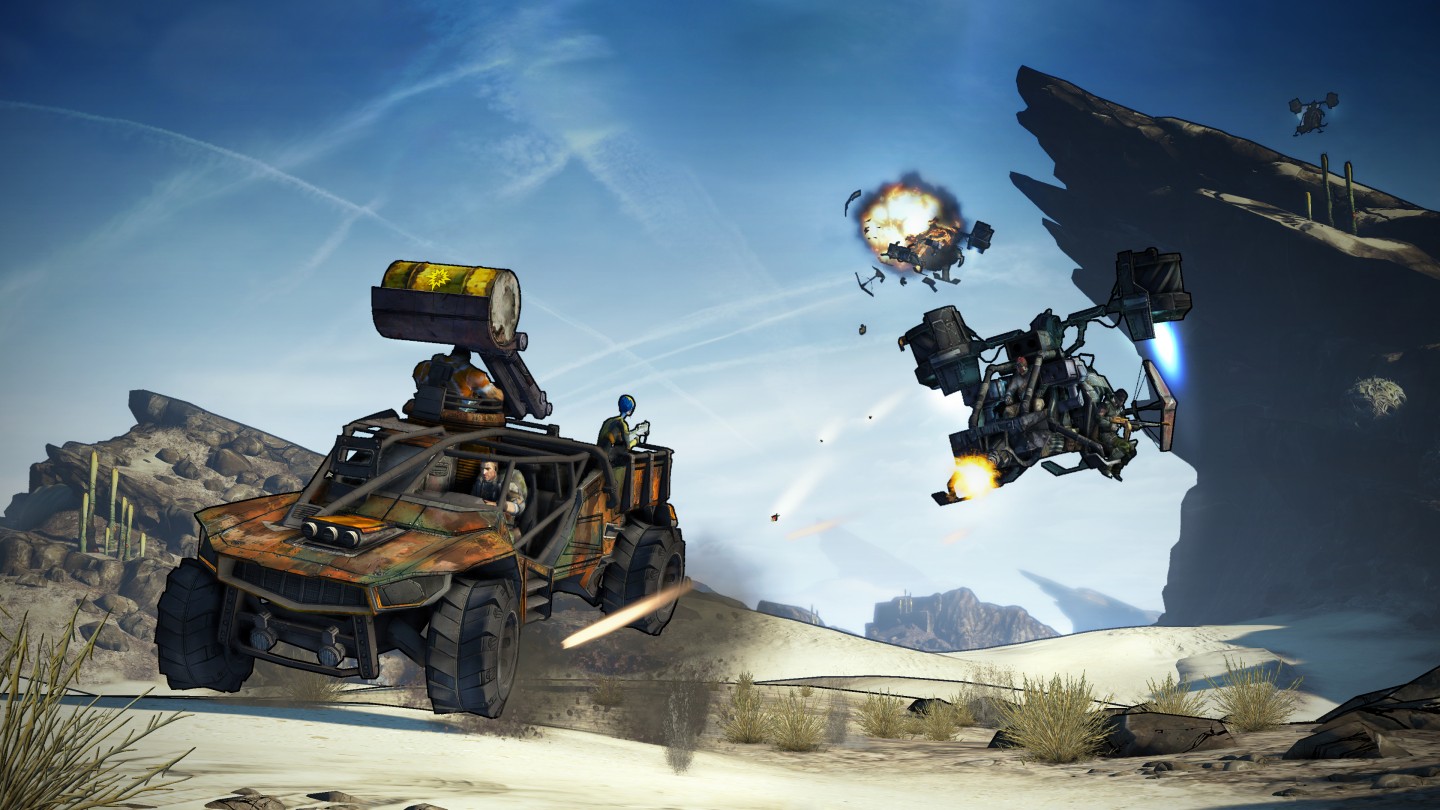 Oficiální obrázek z Borderlands 2. Oficiální obrázek z Borderlands 2.