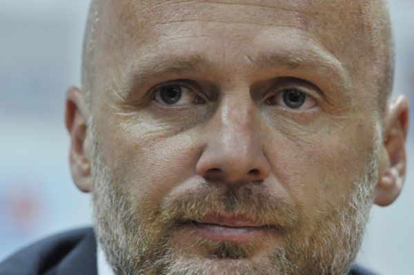 Trenér Michal Bílek.