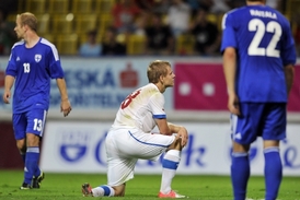 Porážka 0:1 od Finů poslala české fotbalisty do kolen.