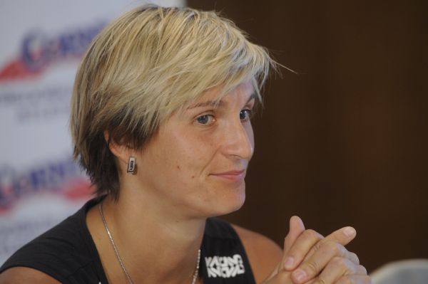 Barbora Špotáková zkusí štěstí v sedmiboji. Barbora Špotáková zkusí štěstí v sedmiboji.