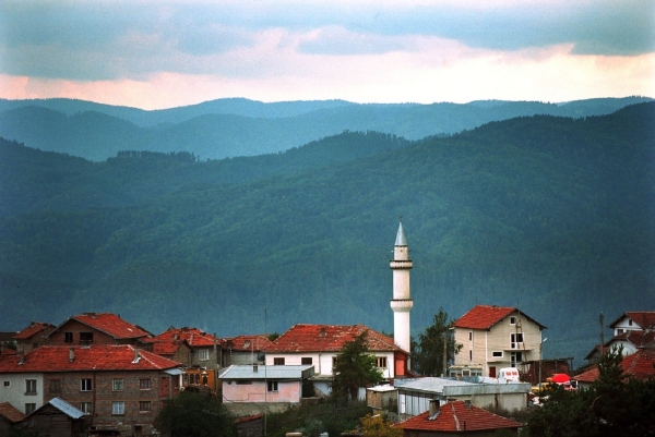 Město Pazardžik v centrálním Bulharsku. Muslimové tvoří v Bulharsku 13 procent obyvatelstva, což je nejvíc v EU.