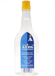 Francovka obsahuje vysoký podíl alkoholu.