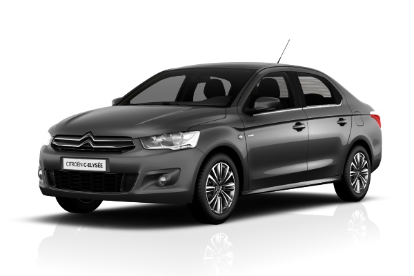 Citroën C-Elysée je připravený odolávat i horším silnicím.