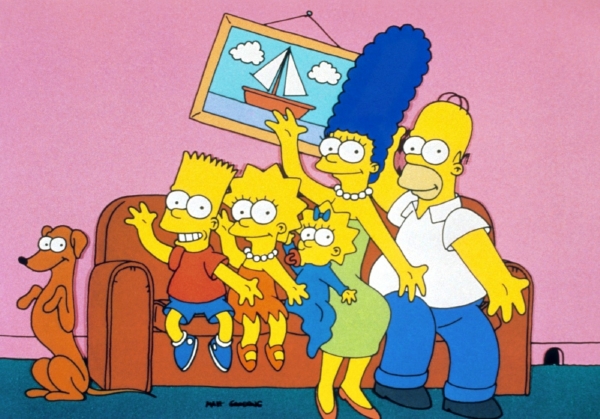 Rodina Simpsonových.