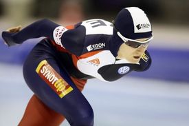 Rychlobruslařka Martina Sáblíková. 