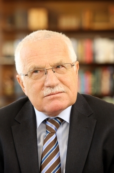 Prezident Václav Klaus.