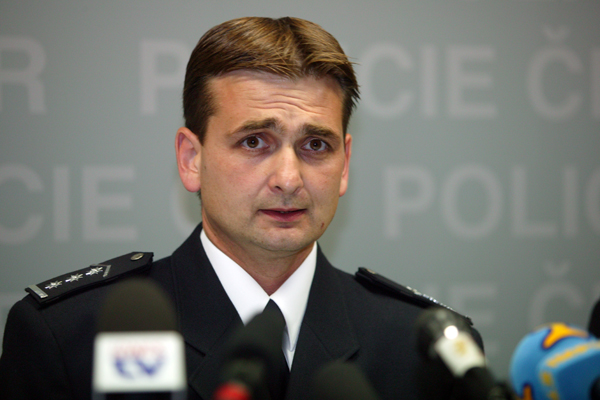 Policejní prezident Martin Červíček. Policejní prezident Martin Červíček.