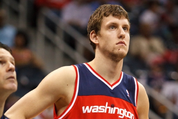 Český basketbalista v zámořské NBA Jan Veselý.