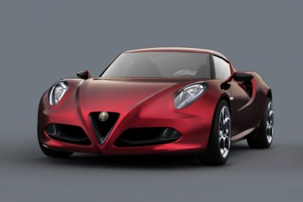 Alfa Romeo 4C v podobě konceptu.