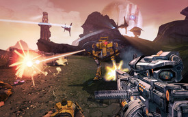 Oficiální obrázek z bojiště v Borderlands 2.