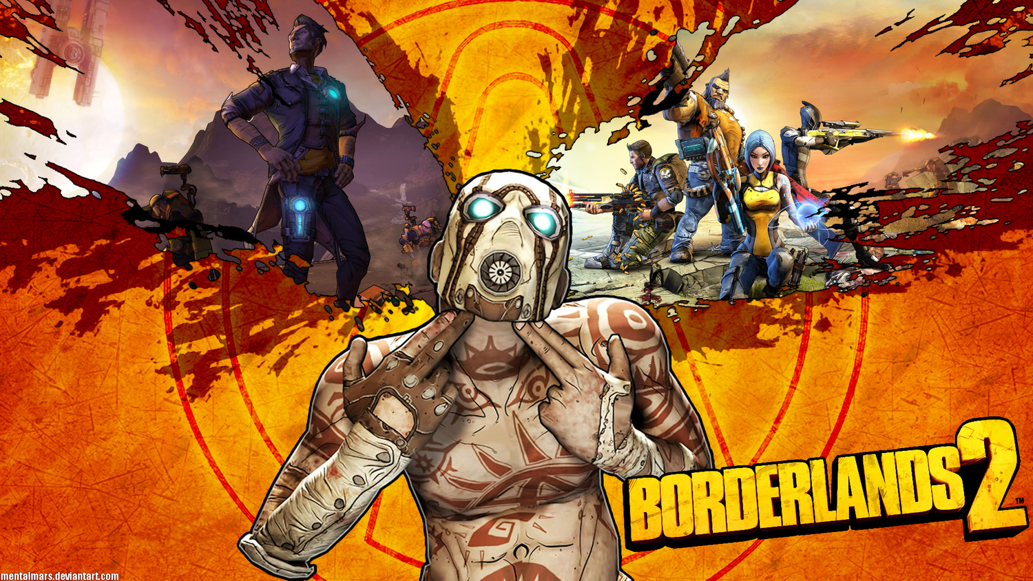 Oficiální wallpaper Borderlands 2.
