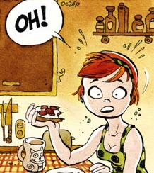 Současný komiks nejsou jen střílečky a záhady, ale také třeba jídlo... (ilustrační foto)