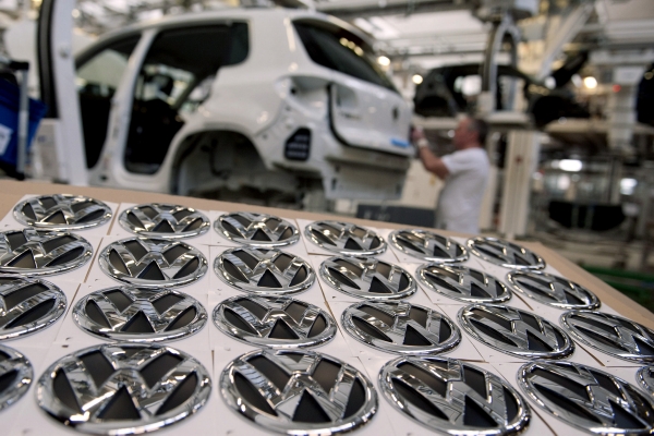 Evropská krize zasáhla i silný koncern Volkswagen (ilustrační foto).
