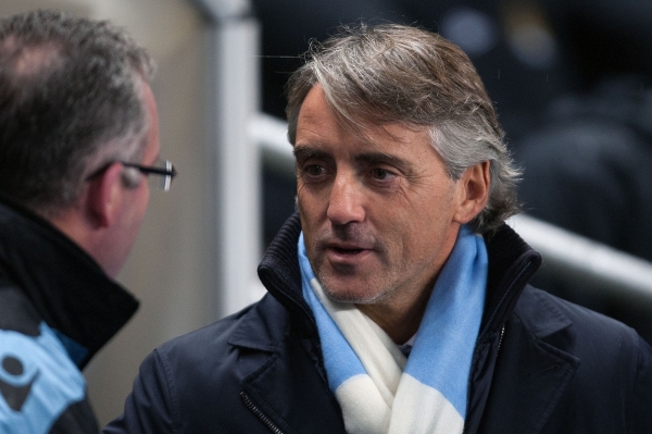Roberto Mancini, manažer Manchesteru City. Roberto Mancini, manažer Manchesteru City.