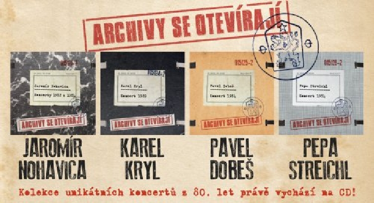 Prezentace alb evokuje, že pocházejí z archivů StB. 