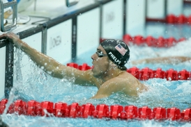 Americký plavec Michael Phelps.