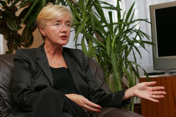 Předsedkyně Nejvyššího soudu Iva Brožová. Předsedkyně Nejvyššího soudu Iva Brožová.